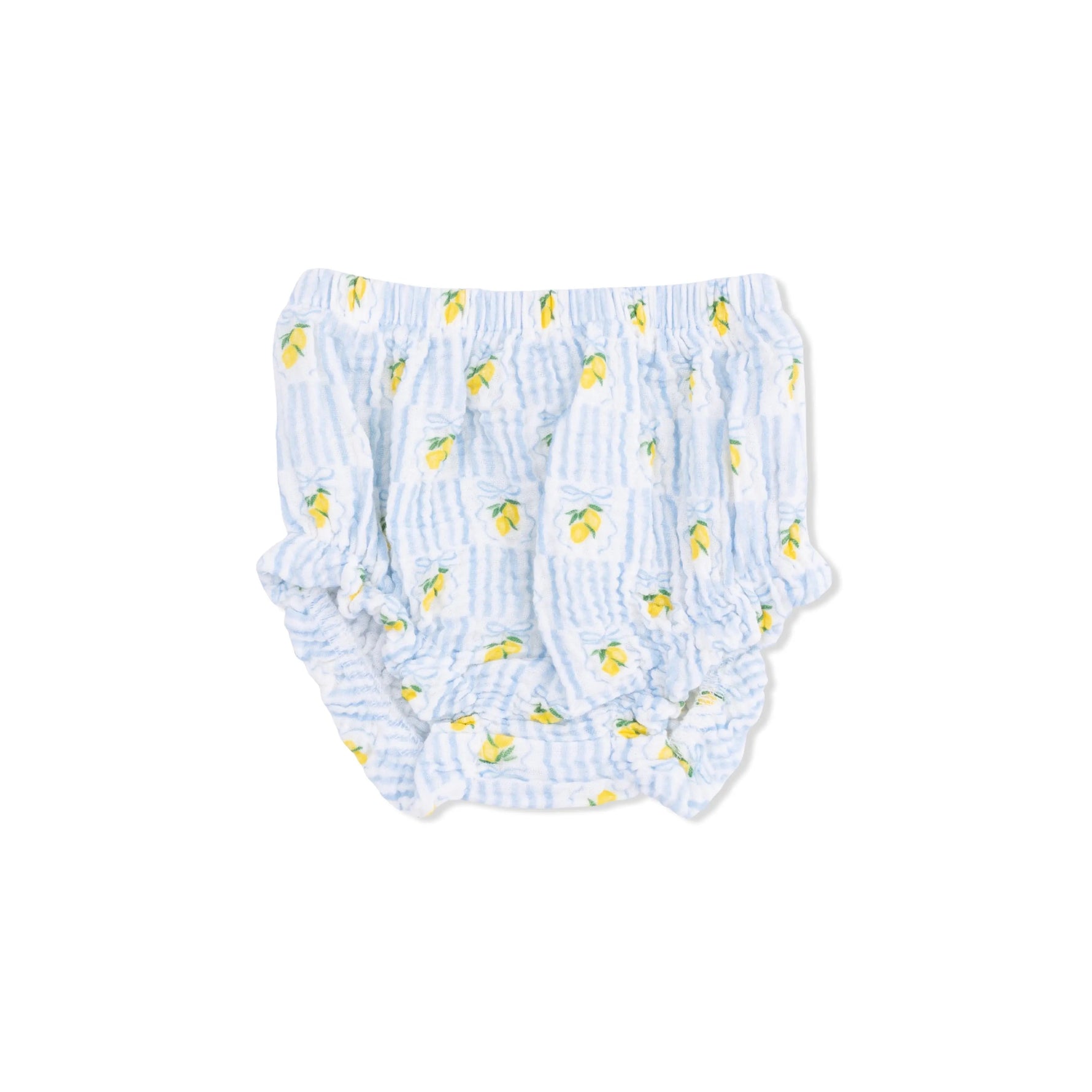 Angel Dear Lovely Lemons - Smocked Top with Bloomer & Sun Hat Set - 