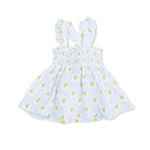 Angel Dear Lovely Lemons - Smocked Top with Bloomer & Sun Hat Set - 