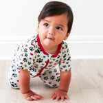 LovePup Bamboo Short Sleeve Romper by Bestaroo