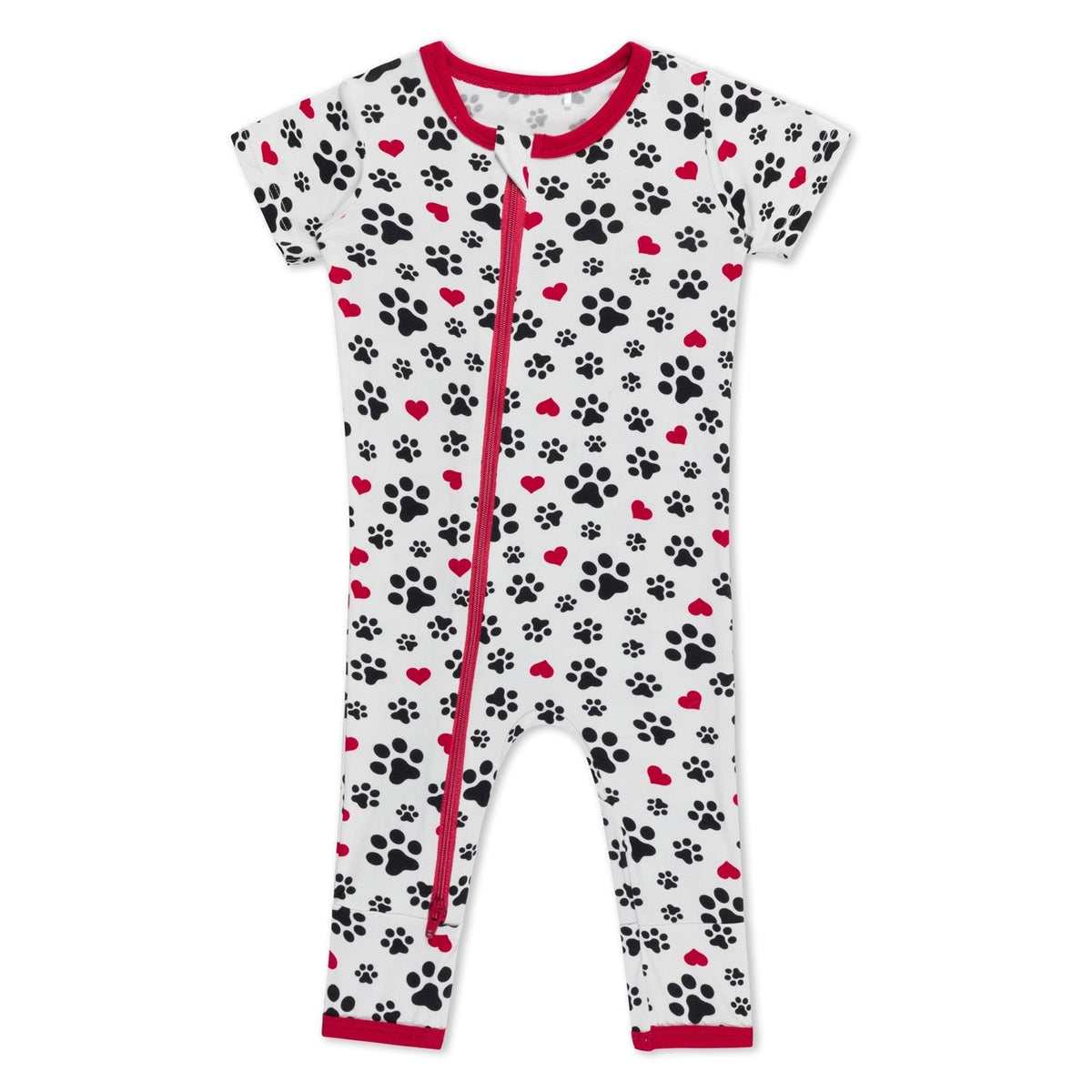 LovePup Bamboo Short Sleeve Romper by Bestaroo