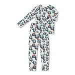 Bestaroo Lucky Blossoms Bamboo Pajama for Baby and Toddler Cozy Sleepwear - 