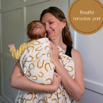 LollyBanks Lucky Horseshoe Swaddle BlanketEveretts Place