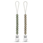 Bleu La La Lulababe Premium Beaded Pacifier Clip CPSIA Tested Safety Compliant - Everetts Place Boutique - 