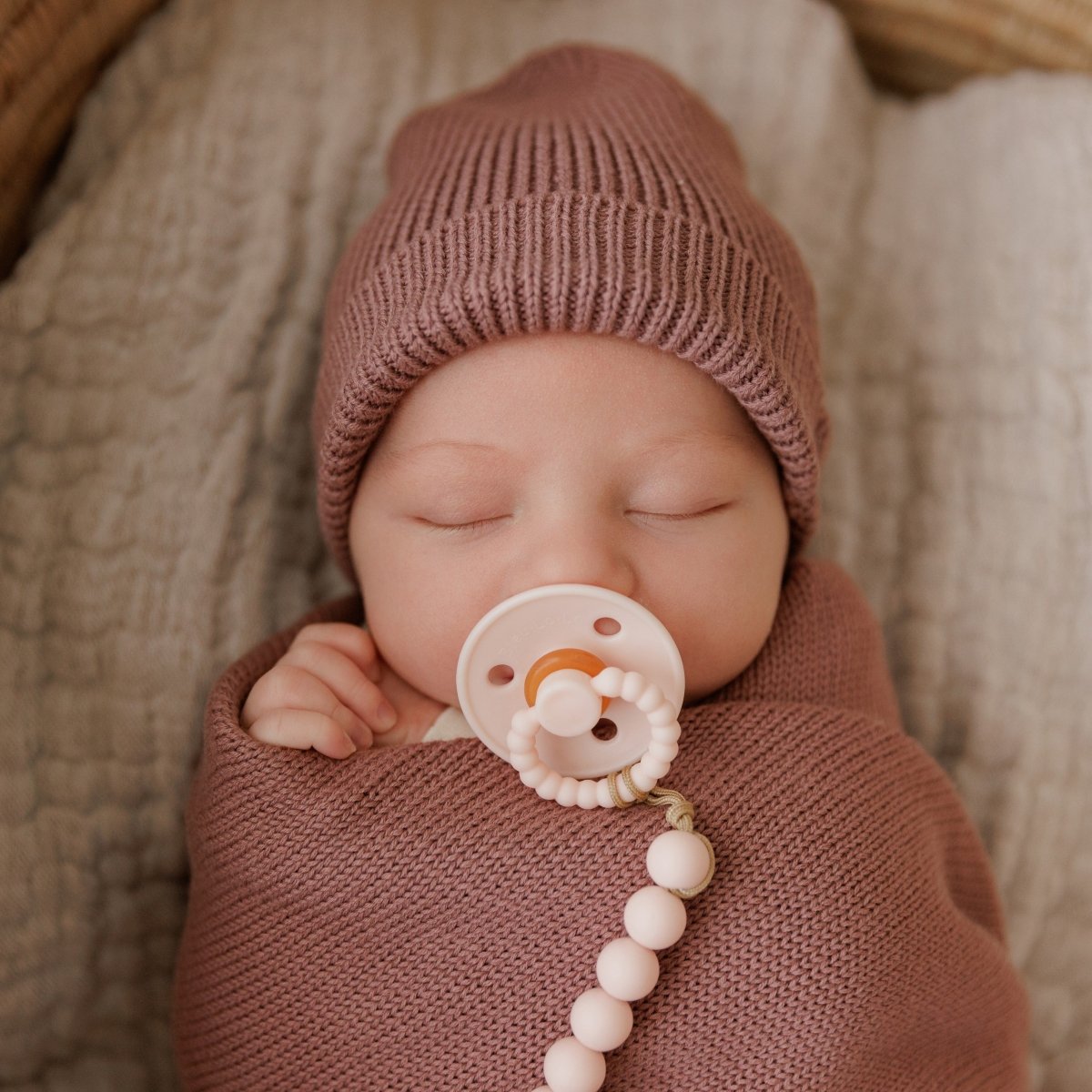 Bleu La La Luladream Premium Pacifier Set with Teething Handle for Baby Comfort and Style - Everetts Place Boutique - 