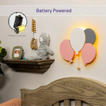 Lumieworld LumiDreams Balloon Wall Light | Safe LED Nursery Nightlight - 