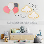 Lumieworld LumiDreams Balloon Wall Light | Safe LED Nursery Nightlight - 