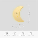 Lumieworld LumiDreams Moon LED Wall Light For Kids Decor Nightlight - 
