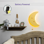 Lumieworld LumiDreams Moon LED Wall Light For Kids Decor Nightlight - 