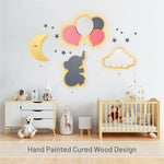 Lumieworld LumiDreams Moon LED Wall Light For Kids Decor Nightlight - 
