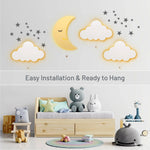 Lumieworld LumiDreams Moon LED Wall Light For Kids Decor Nightlight - 