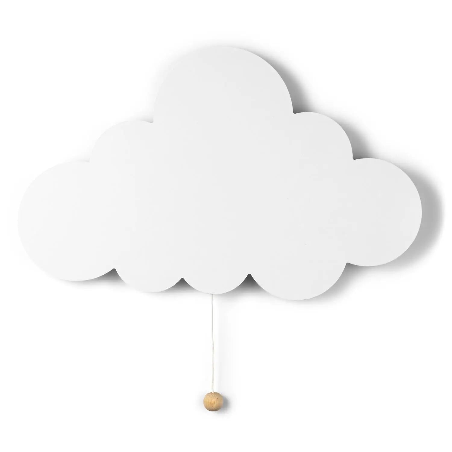 Cloud-shaped LED wall light nightlight for a child's room