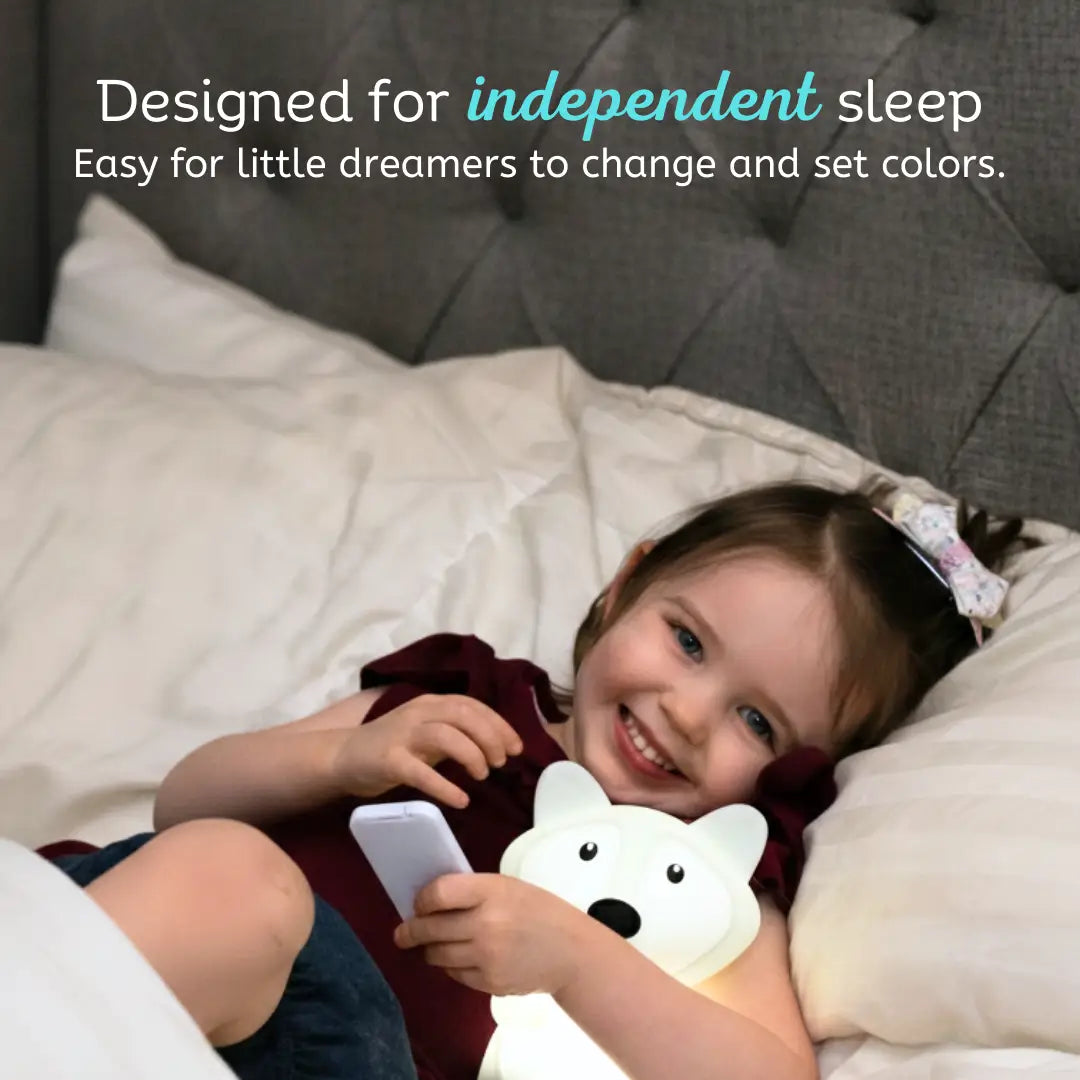 Lumieworld Lumieworld Fiona The Fox Night Light Soft Colorful For Kids - 