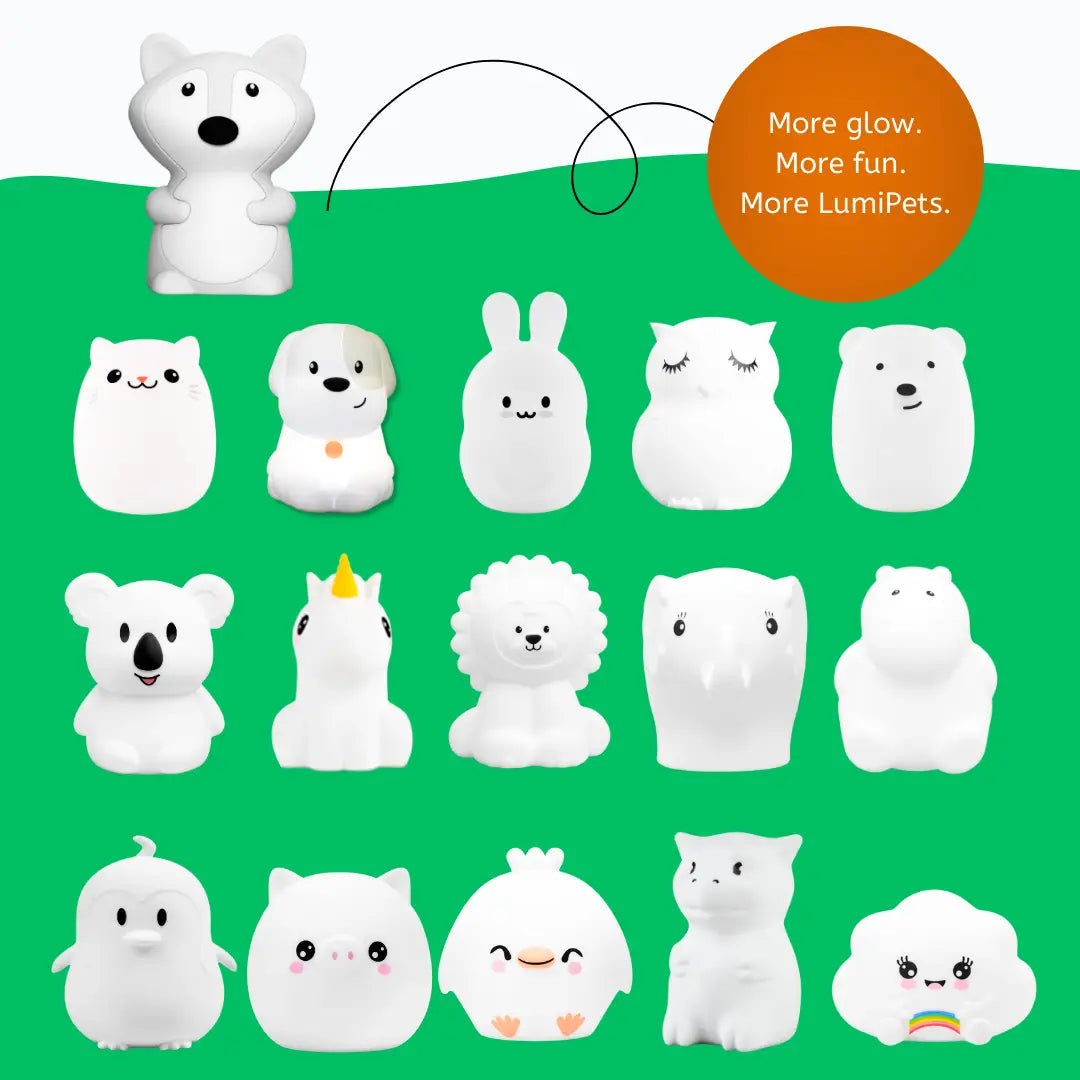 Lumieworld Lumieworld Fiona The Fox Night Light Soft Colorful For Kids - 