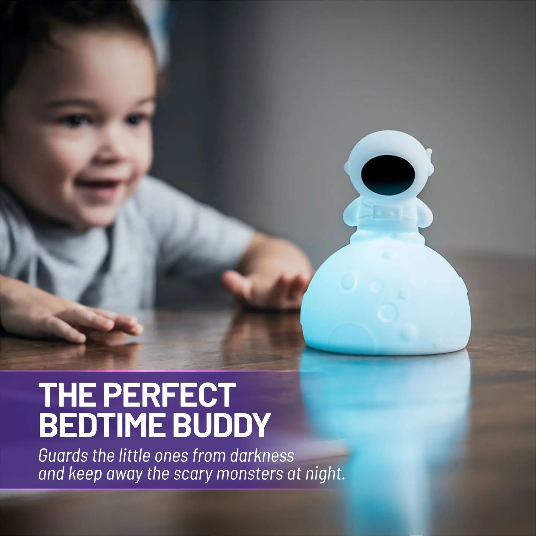 Lumieworld LumiPets Alice the Astronaut Touch Night Light for Kids - 