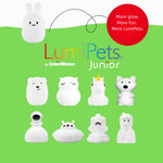 Lumieworld LumiPets® Basil the Bunny - Children's Touch Night Light Junior - 