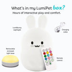 Lumieworld LumiPets® Baxter the Bunny - Children's Touch Night Light - 