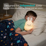 Lumieworld LumiPets® Baxter the Bunny - Children's Touch Night Light - 