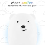 Lumieworld LumiPets® Bella the Bear - Children's Touch Night Light Junior - 