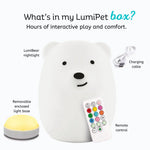 Lumieworld LumiPets® Benny the Bear - Children's Touch Night Light - 