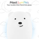 Lumieworld LumiPets® Benny the Bear - Children's Touch Night Light - 