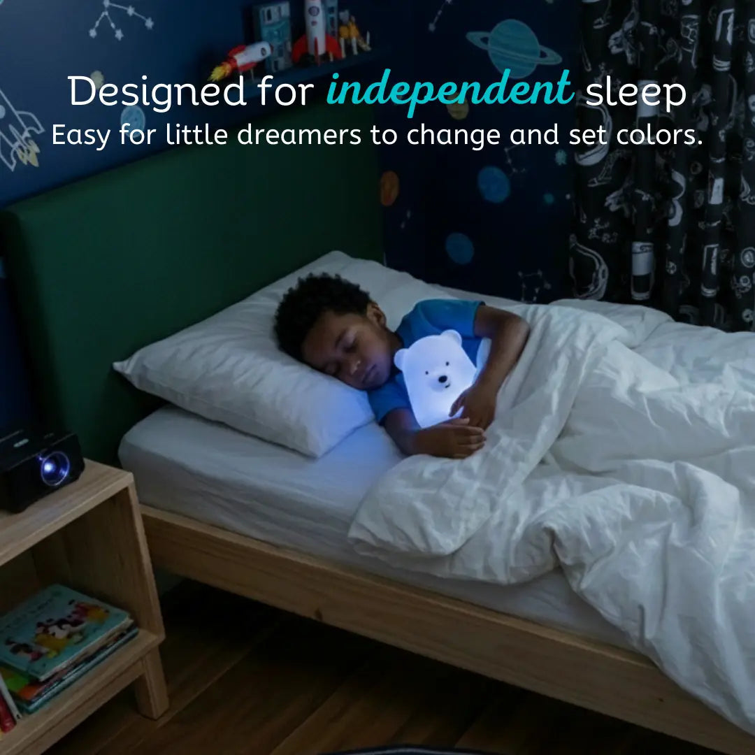 Lumieworld LumiPets® Benny the Bear - Children's Touch Night Light - 