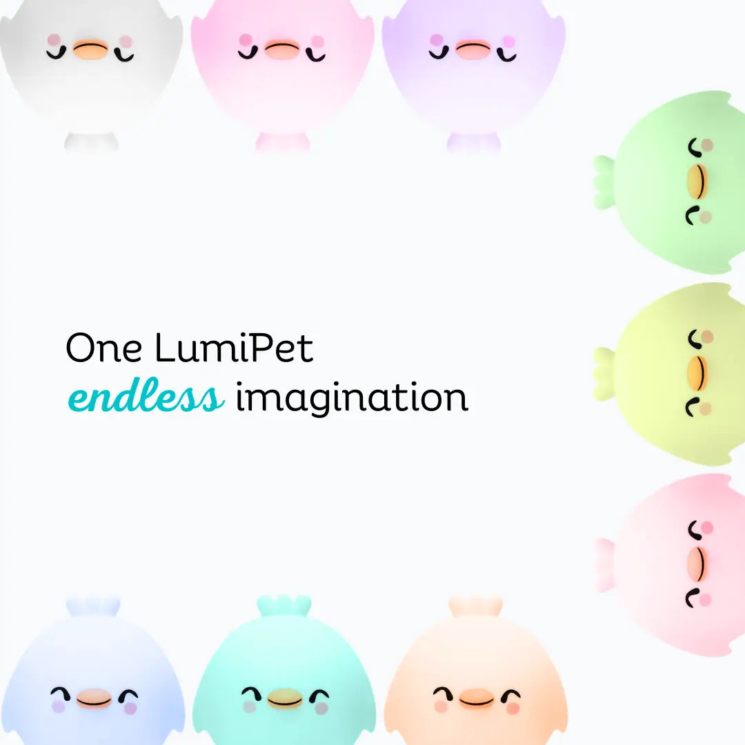 Lumieworld LumiPets® Clara the Chicken - Children's Touch Night Light - 