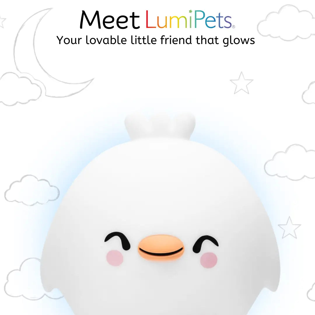 Lumieworld LumiPets® Clara the Chicken - Children's Touch Night Light - 