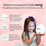 Lumieworld LumiPets® Clara the Chicken - Children's Touch Night Light - 