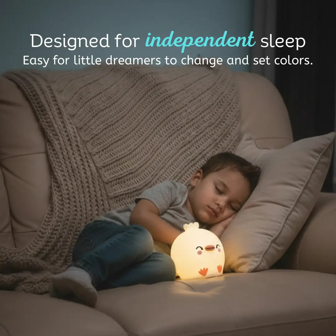 Lumieworld LumiPets® Clara the Chicken - Children's Touch Night Light - 