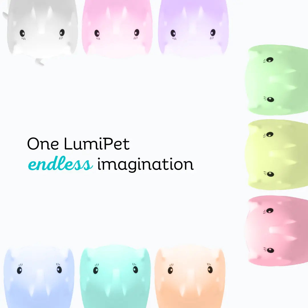Lumieworld LumiPets Eggbert Elephant Touch Night Light for Kids - 