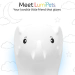 Lumieworld LumiPets Eggbert Elephant Touch Night Light for Kids - 