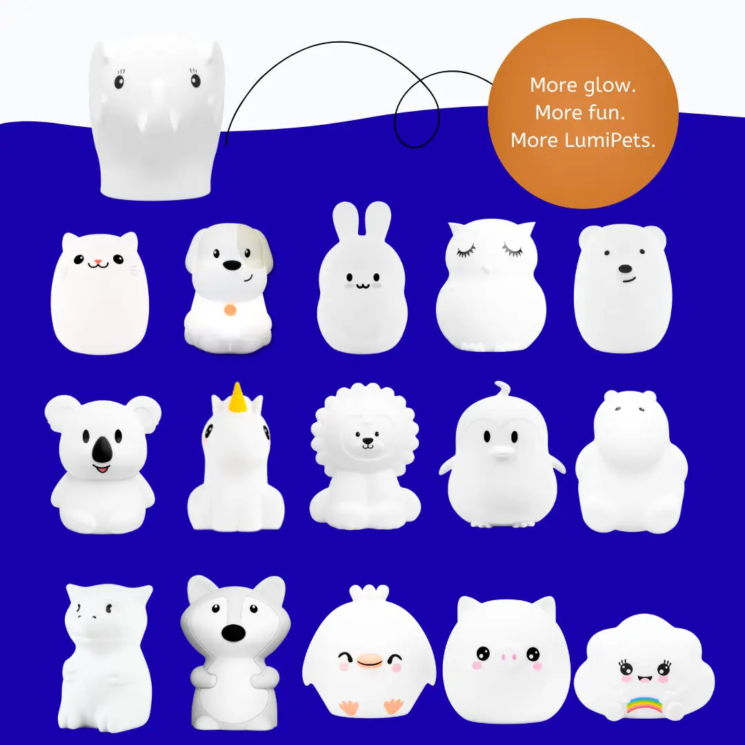 Lumieworld LumiPets Eggbert Elephant Touch Night Light for Kids - 
