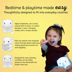 Lumieworld LumiPets Eggbert Elephant Touch Night Light for Kids - 