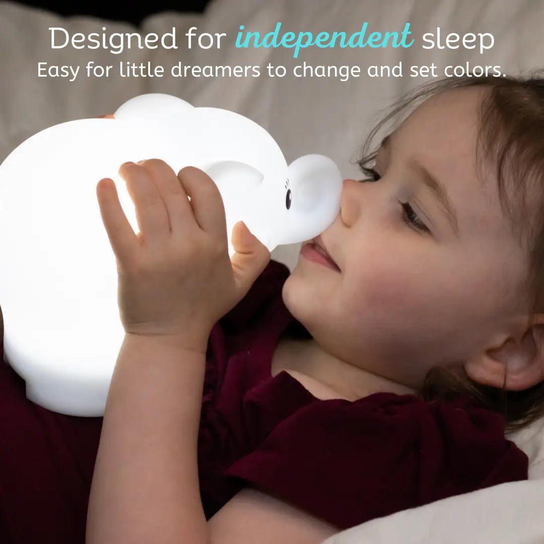Lumieworld LumiPets Eggbert Elephant Touch Night Light for Kids - 