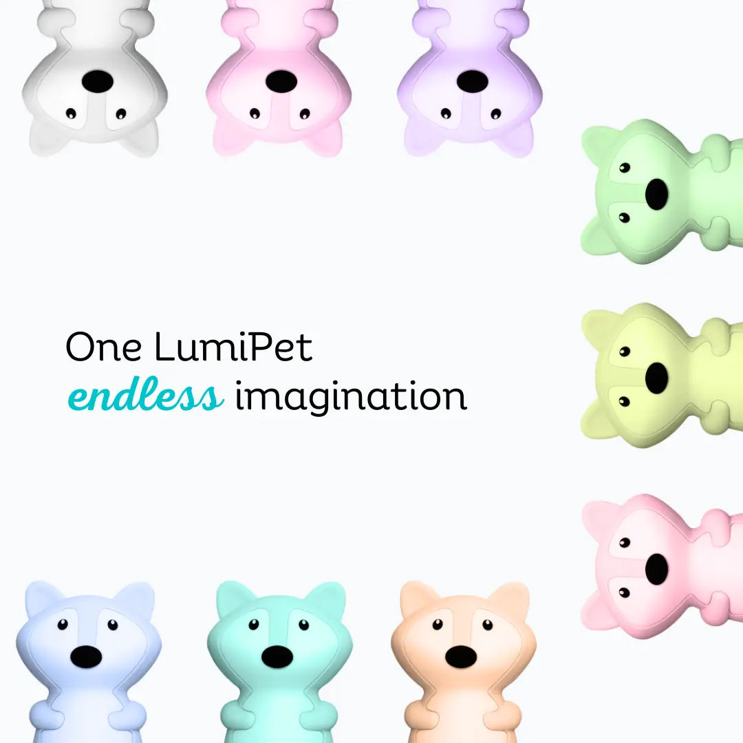 Lumieworld LumiPets® Felix the Fox - Children's Touch Night Light Junior - 