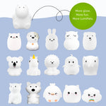 Lumieworld LumiPets® Honey the Hippo - Children's Touch Night Light - 