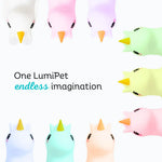 Lumieworld LumiPets® Junior Unicorn - Children's Nursery Touch Night Light - 