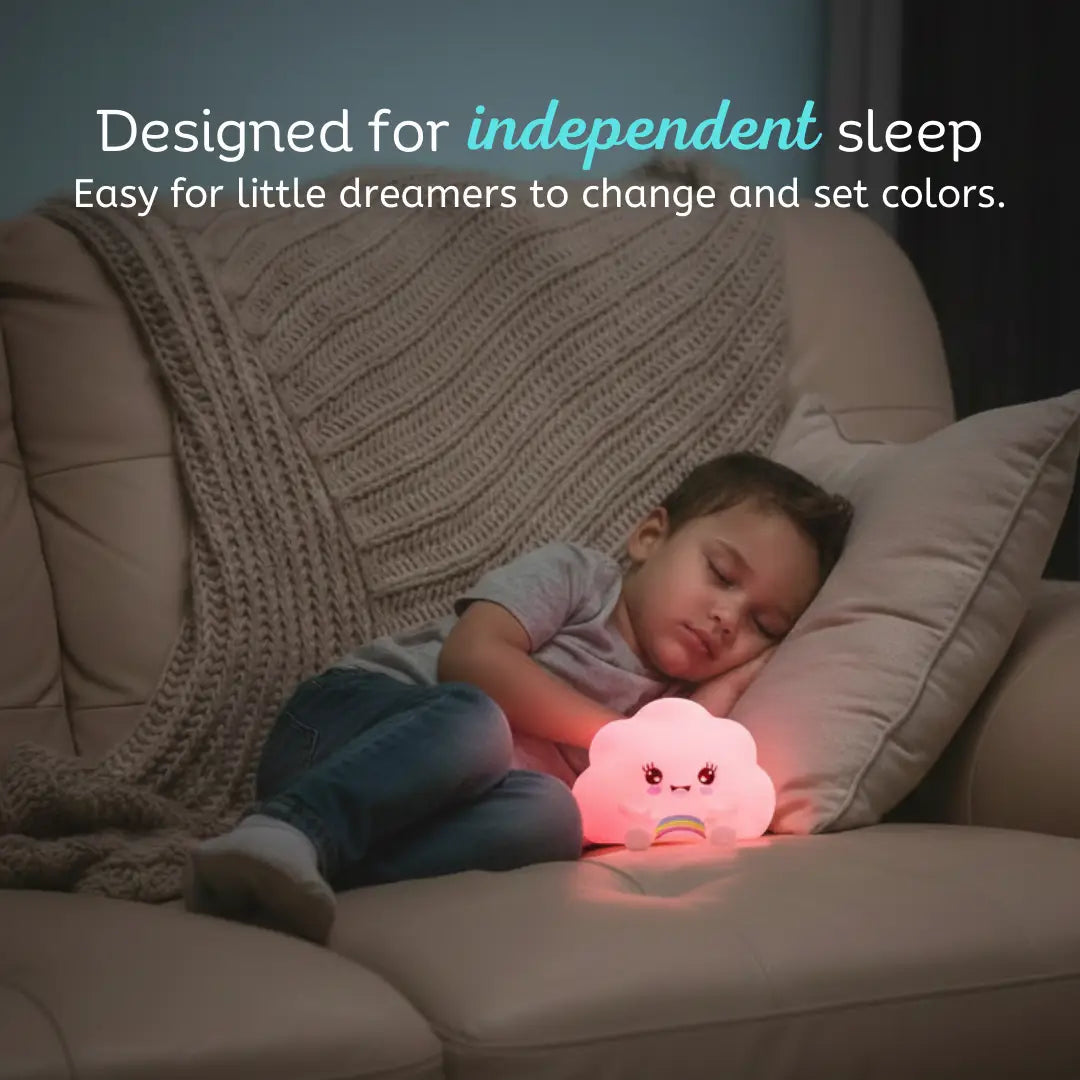 Lumieworld LumiPets® Kawaii Cloud - Children's Nursery Touch Night Light - 