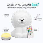 Lumieworld LumiPets® Luther the Lion - Children's Touch Night Light - 