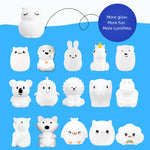 Lumieworld LumiPets Opal Owl Night Light For Nurseries And Kids Rooms - 
