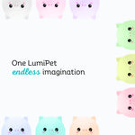 Lumieworld LumiPets Percy The Pig Kids Touch Night Light For Playtime - 