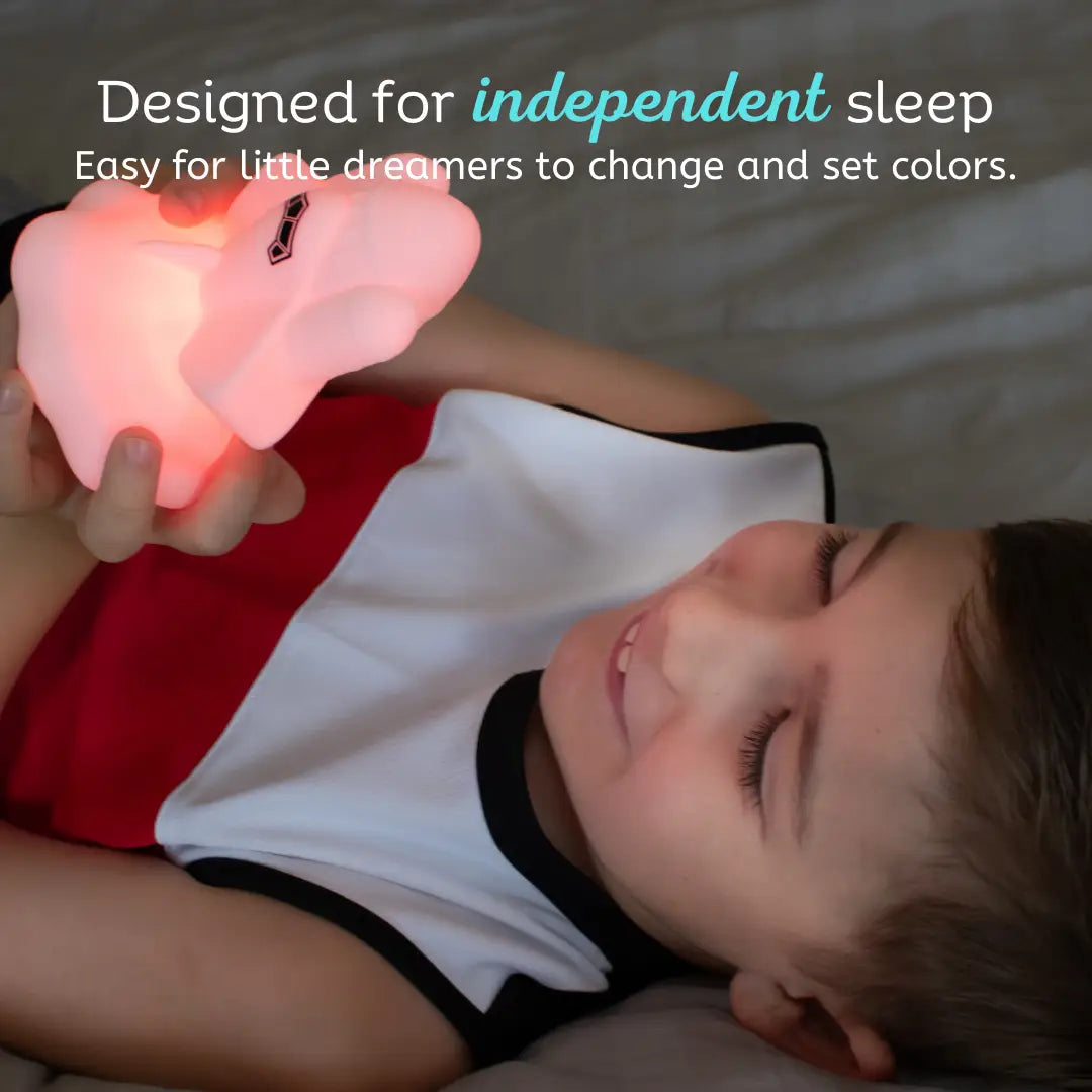 Lumieworld LumiPets Rowdy the Rocket Night Light for Kids Touch Sensor Junior - 