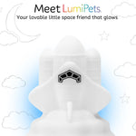 Lumieworld LumiPets Rowdy the Rocket Night Light for Kids Touch Sensor Junior - 