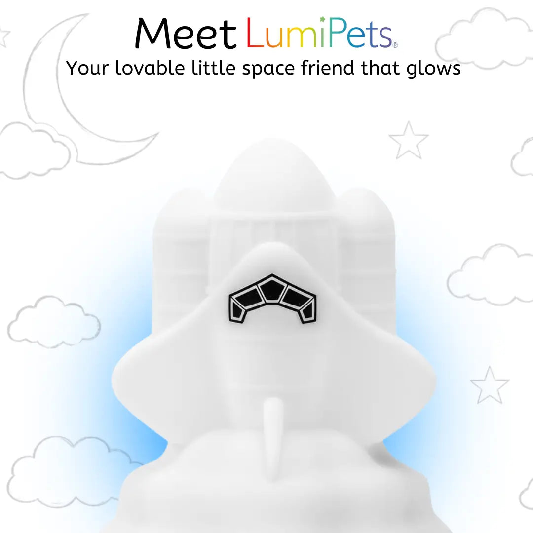 Lumieworld LumiPets Rowdy the Rocket Night Light for Kids Touch Sensor Junior (view 2 of 9)