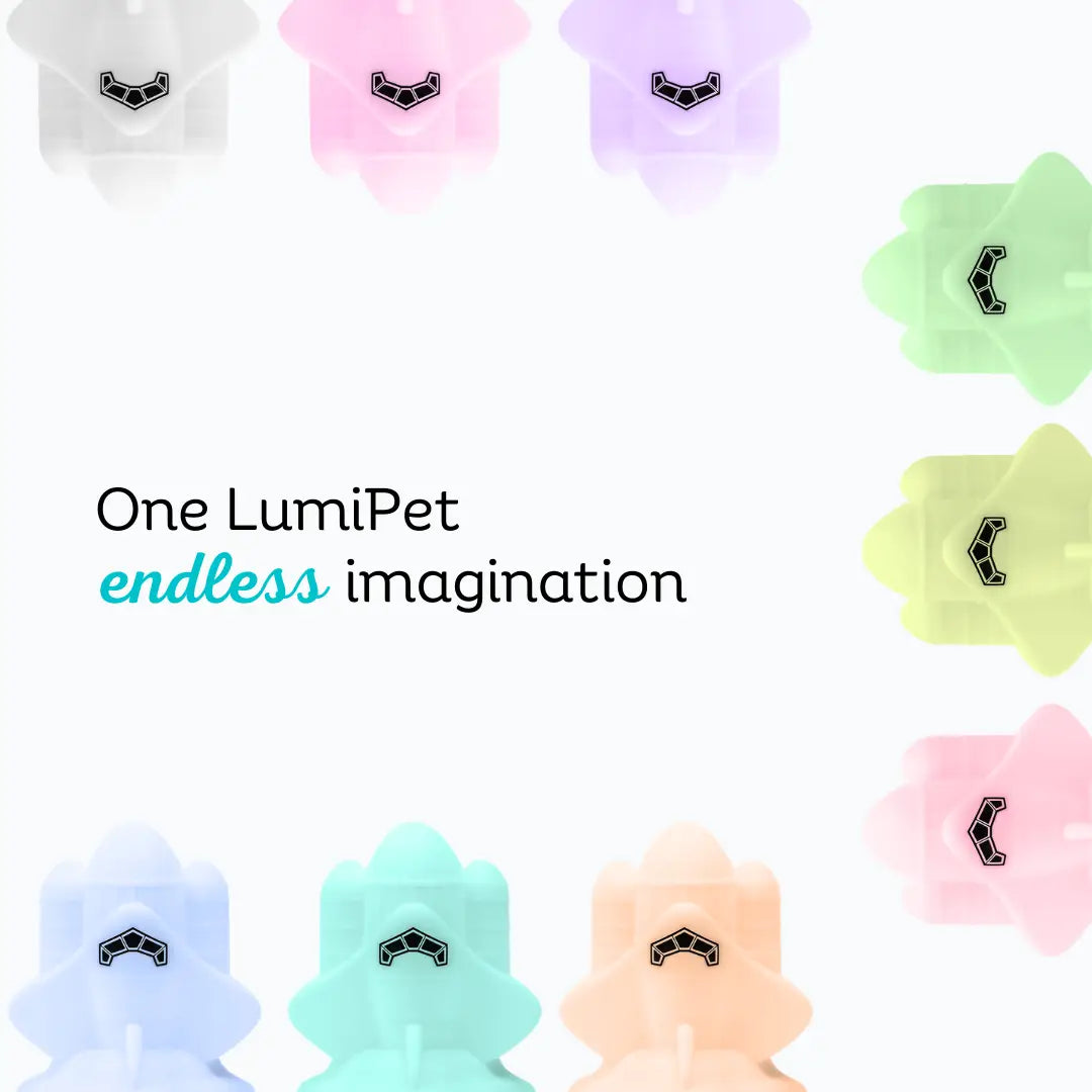 Lumieworld LumiPets Rowdy the Rocket Night Light for Kids Touch Sensor Junior - 