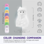 Lumieworld LumiPets Stanley the Snowman Touch Night Light for Kids Junior - 