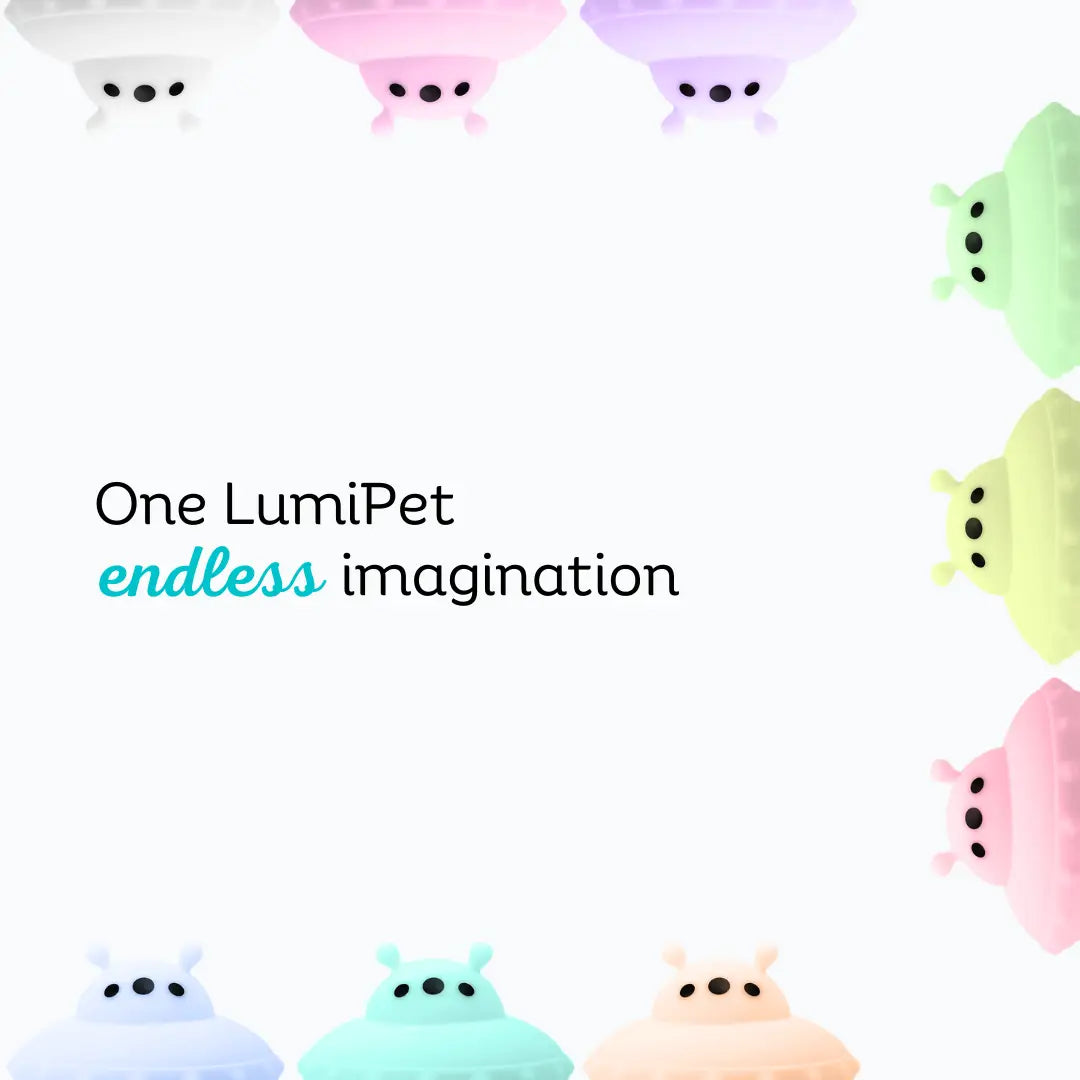 Lumieworld LumiPets Ugo The UFO Touch Night Light For Kids Junior - 