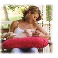 Luna Lullaby Luna Lullaby Nursing Pillow Cover Fuchsia Dot Minky - Everetts Place Boutique - 