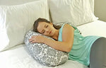 Luna Lullaby Luna Lullaby Nursing Pillow Cover Navy Dot Soft Minky - Everetts Place Boutique - 