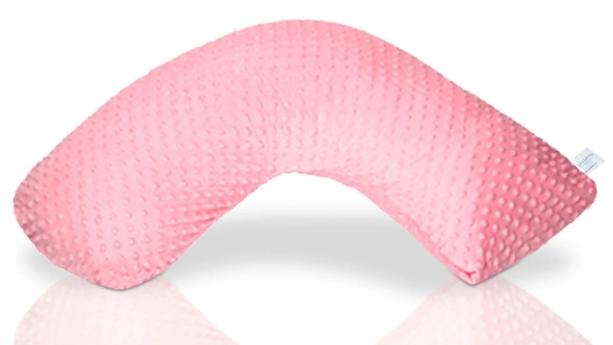 Luna Lullaby Luna Lullaby Nursing Pillow Cover Pink Dot Soft Minky - Everetts Place Boutique - 